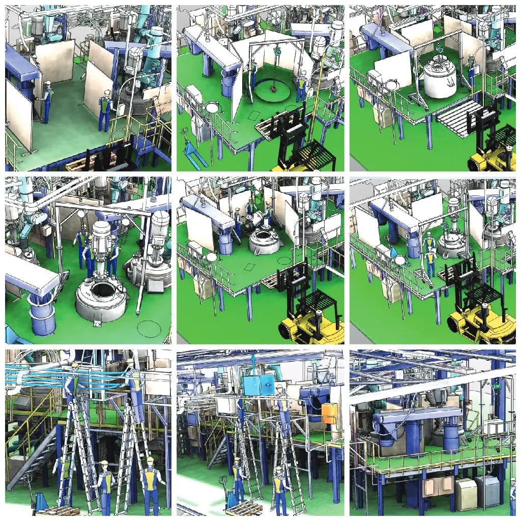 Simulation of Method of Installation in CAD Environment