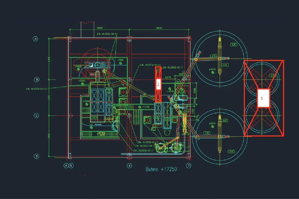 AS BUILD Drawings and Adjustments on Future Line